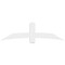Ekena Millwork Bellingham Architectural Grade PVC Gable Bracket, 72"W x 21"H x 6"D x 6"F, 7/12 Pitch GBP072X21X0606BEL00 - alternate 4